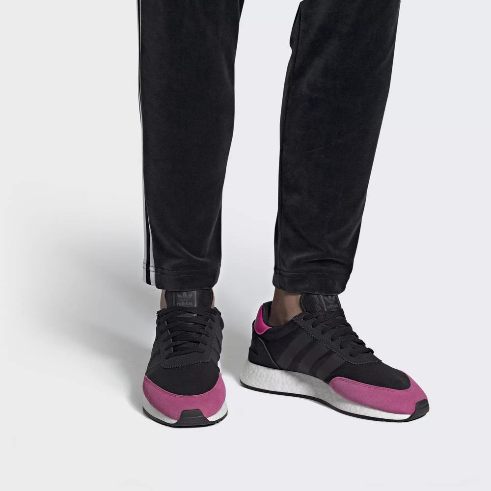 Adidas I-5923 Tenis Negros Para Mujer (MX-87945)